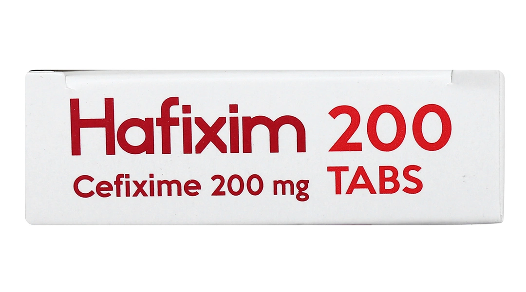 Hafixim 200 Tabs trị nhiễm khuẩn do vi khuẩn nhạy cảm (3 vỉ x 10 viên) - 4