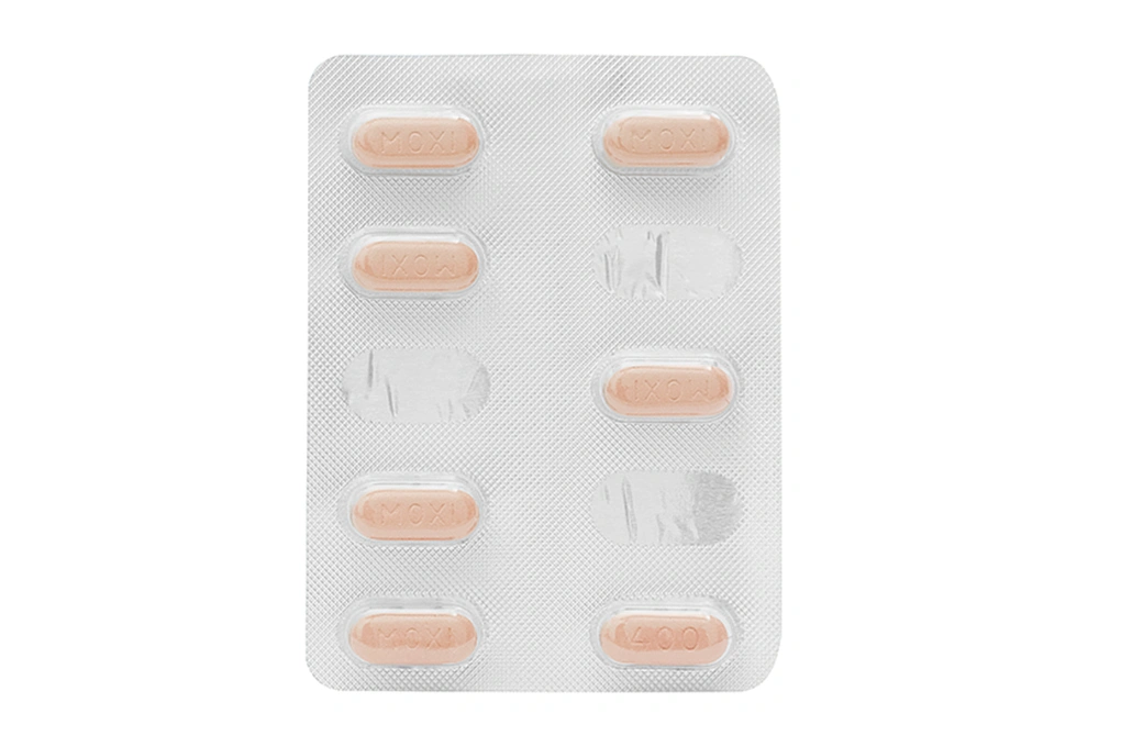 Bluemoxi 400mg trị nhiễm khuẩn (1 vỉ x 7 viên) - 2