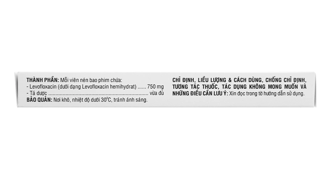 Dovocin 750mg trị nhiễm khuẩn (1 vỉ x 10 viên) - 3