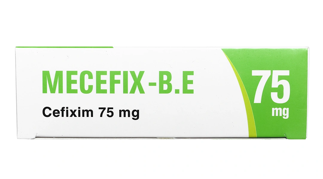 Cốm pha hỗn dịch uống Mecefix-B.E 75mg trị nhiễm khuẩn (20 gói x 1.5g) - 2