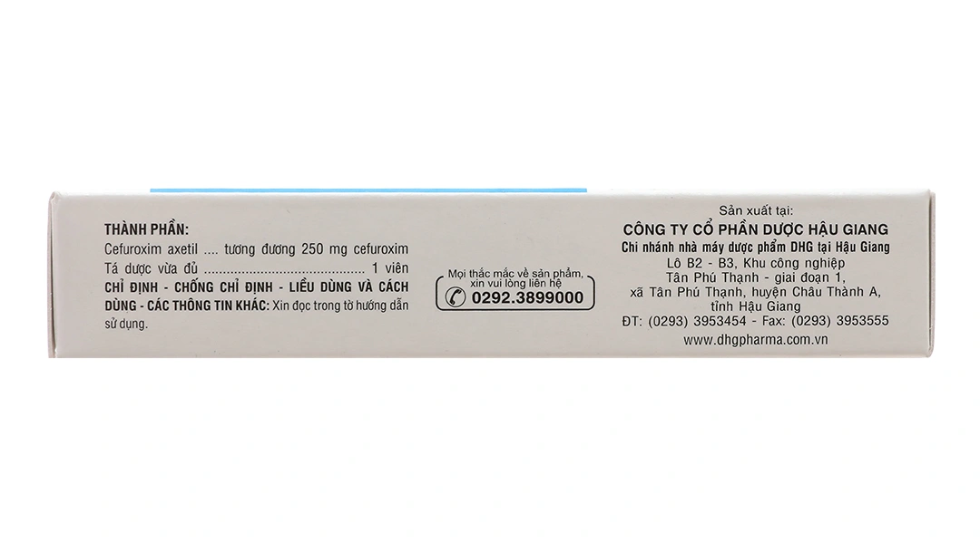 Haginat 250mg trị nhiễm khuẩn đường hô hấp (2 vỉ x 5 viên) - 4