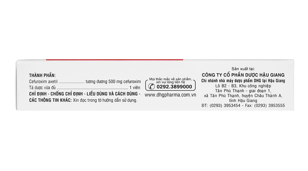 Haginat 500 kháng sinh trị nhiễm khuẩn đường hô hấp (2 vỉ x 5 viên) - 1