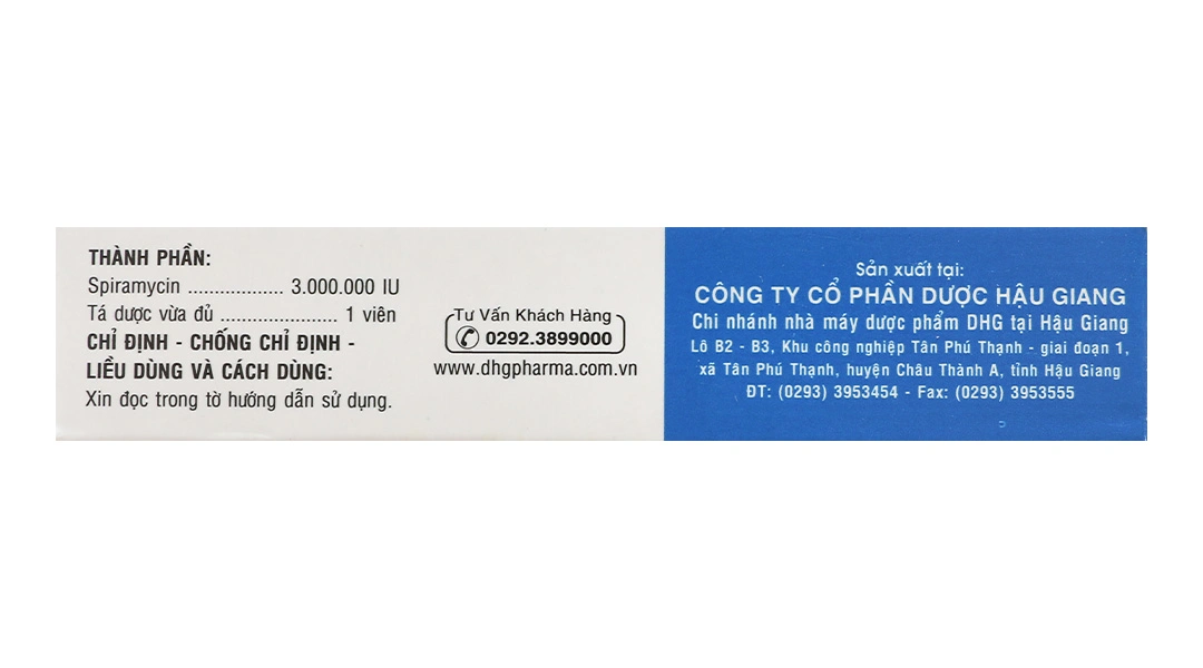 Rovas 3M 3M.IU trị nhiễm khuẩn đường hô hấp, da, sinh dục (2 vỉ x 5 viên) - 3