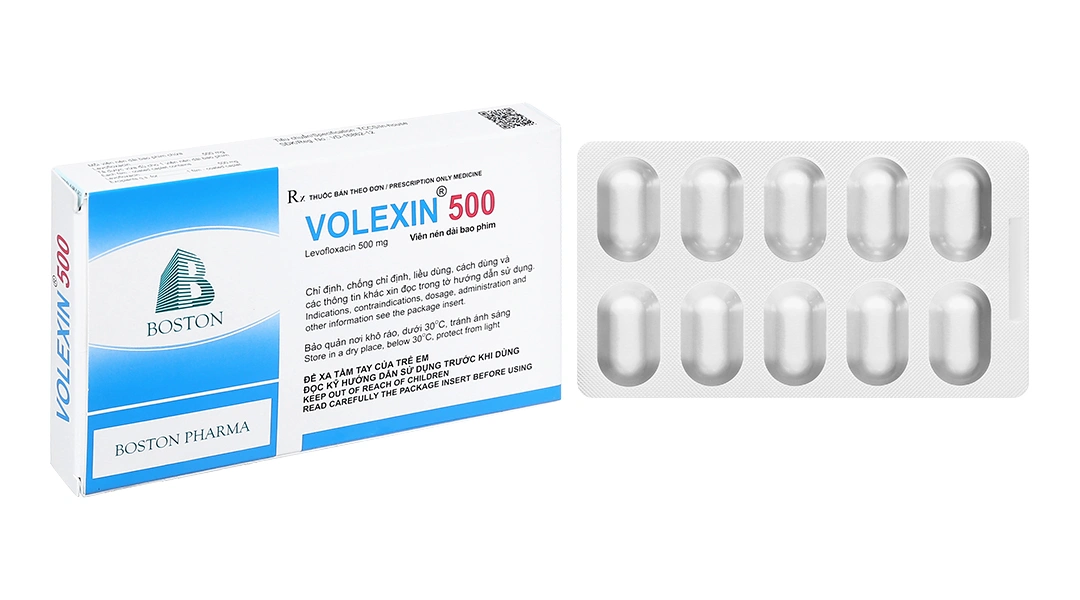 Volexin 500 trị nhiễm khuẩn (2 vỉ x 10 viên) - 