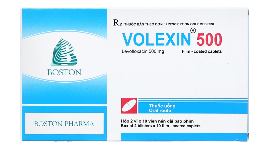 Volexin 500 trị nhiễm khuẩn (2 vỉ x 10 viên) - 2