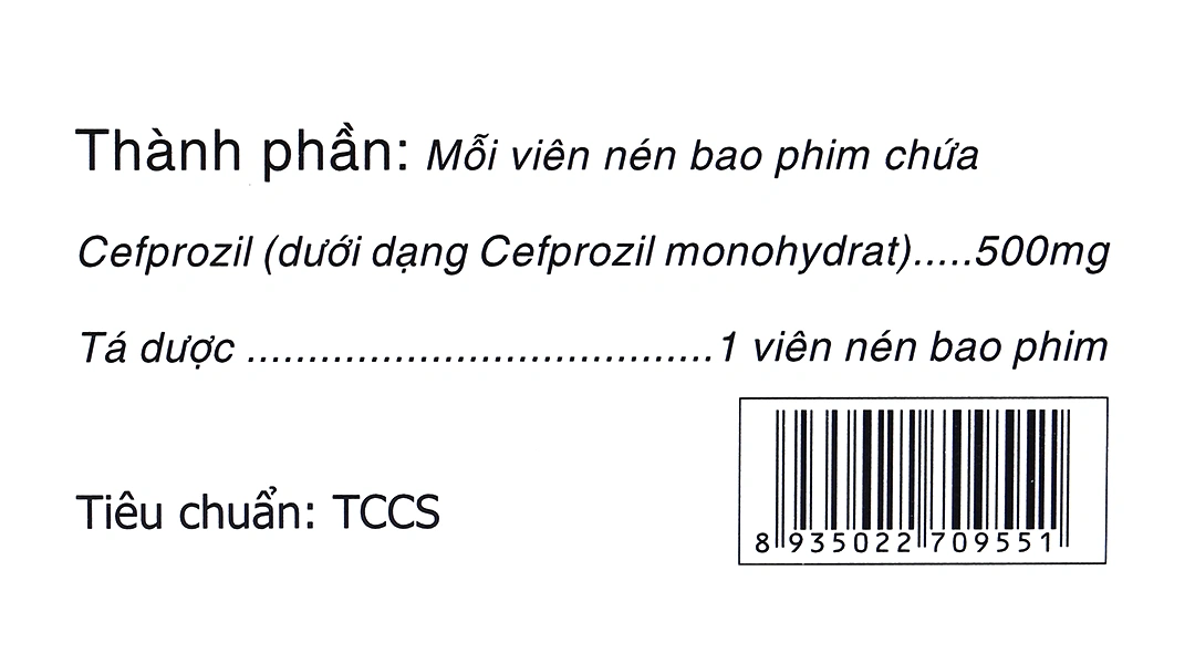 Brodicef 500 trị nhiễm khuẩn (3 vỉ x 10 viên) - 5