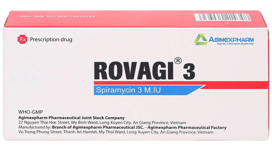 Rovagi 3 trị nhiễm khuẩn (2 vỉ x 5 viên) - 1
