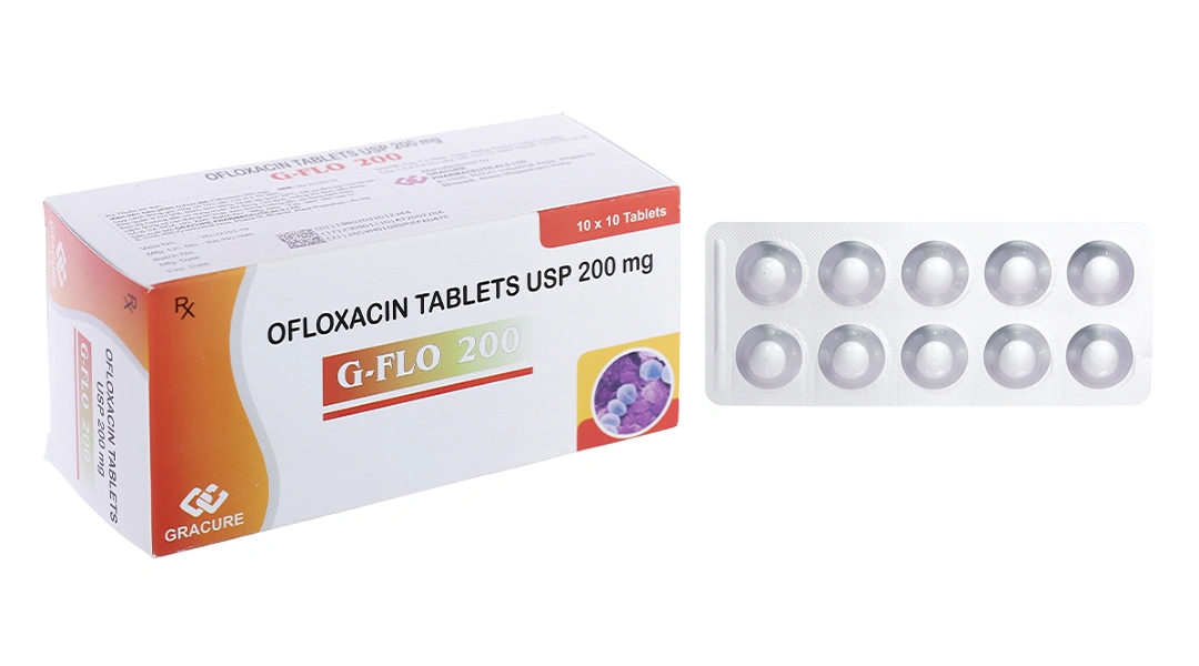 G-Flo 200 trị bệnh do nhiễm khuẩn (10 vỉ x 10 viên) - 