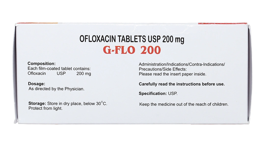 G-Flo 200 trị bệnh do nhiễm khuẩn (10 vỉ x 10 viên) - 2