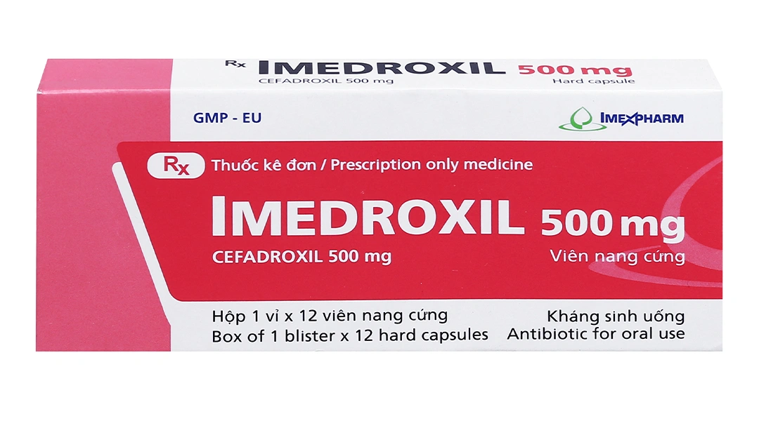 Imedroxil 500mg trị nhiễm khuẩn (1 vỉ x 12 viên) - 1