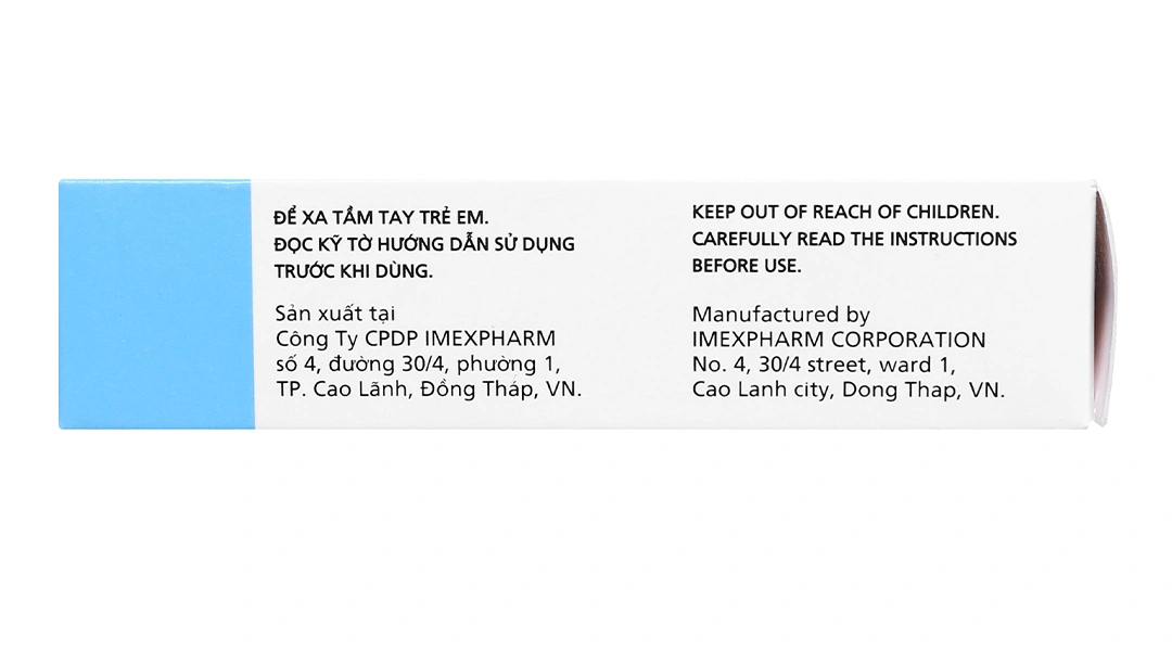 Ciprofloxacin 500mg Imexpharm trị nhiễm khuẩn (2 vỉ x 10 viên) - 3