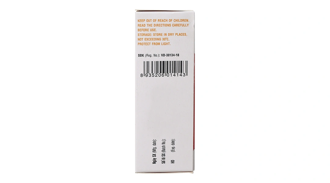 Cốm pha hỗn dịch uống Nifin 50 Kids trị nhiễm khuẩn (24 gói x 1.5g) - 2