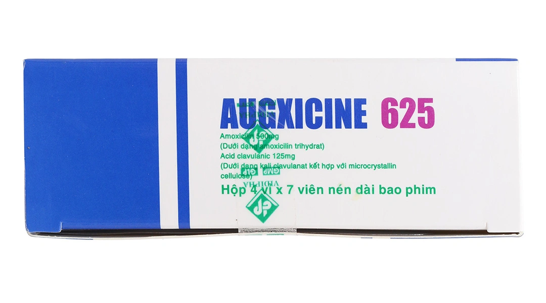 Augxicine 625 trị nhiễm khuẩn (4 vỉ x 7 viên) - 2