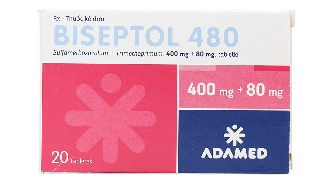 Biseptol 480 trị nhiễm khuẩn (1 vỉ x 20 viên) - 1