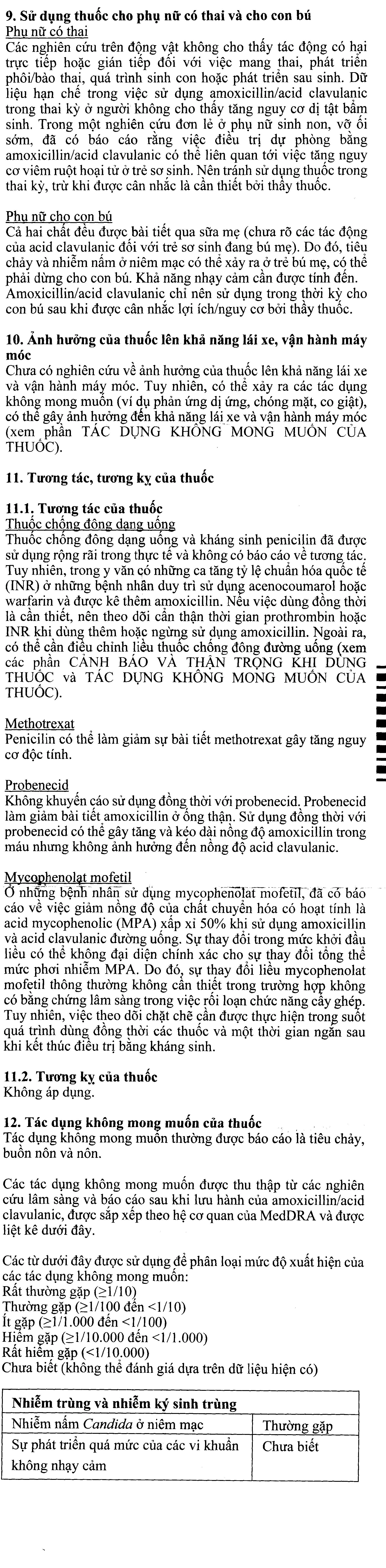 Curam 1000mg trị nhiễm khuẩn (10 vỉ x 8 viên) - 7