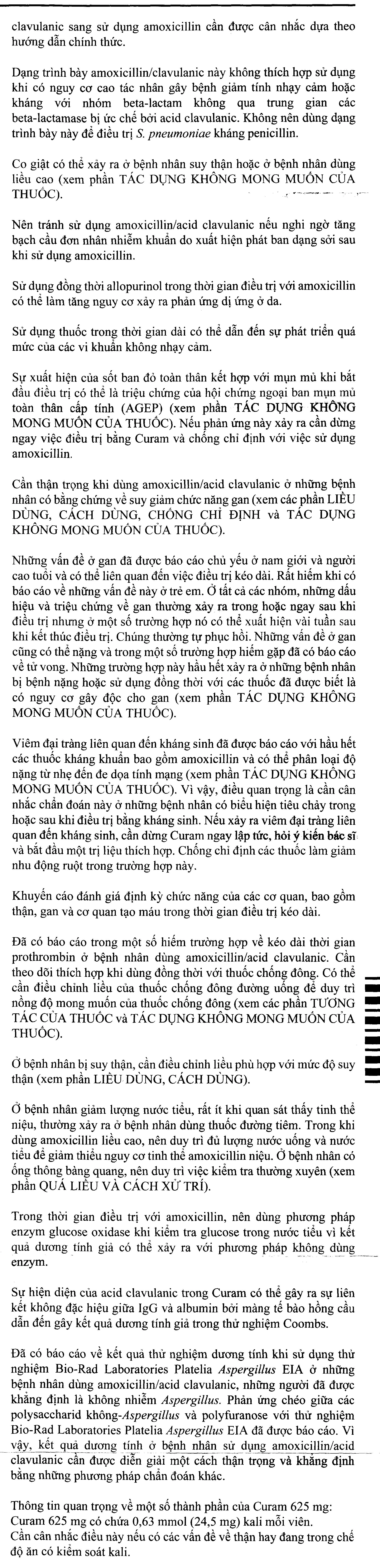 Curam 625mg trị nhiễm khuẩn (10 vỉ x 8 viên) - 7
