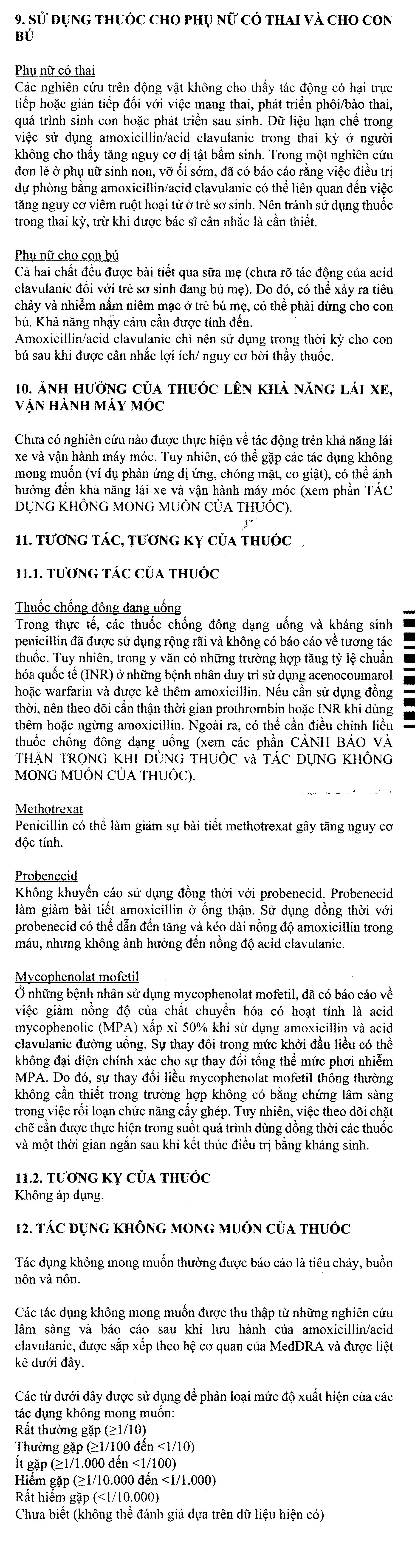 Curam 625mg trị nhiễm khuẩn (10 vỉ x 8 viên) - 8