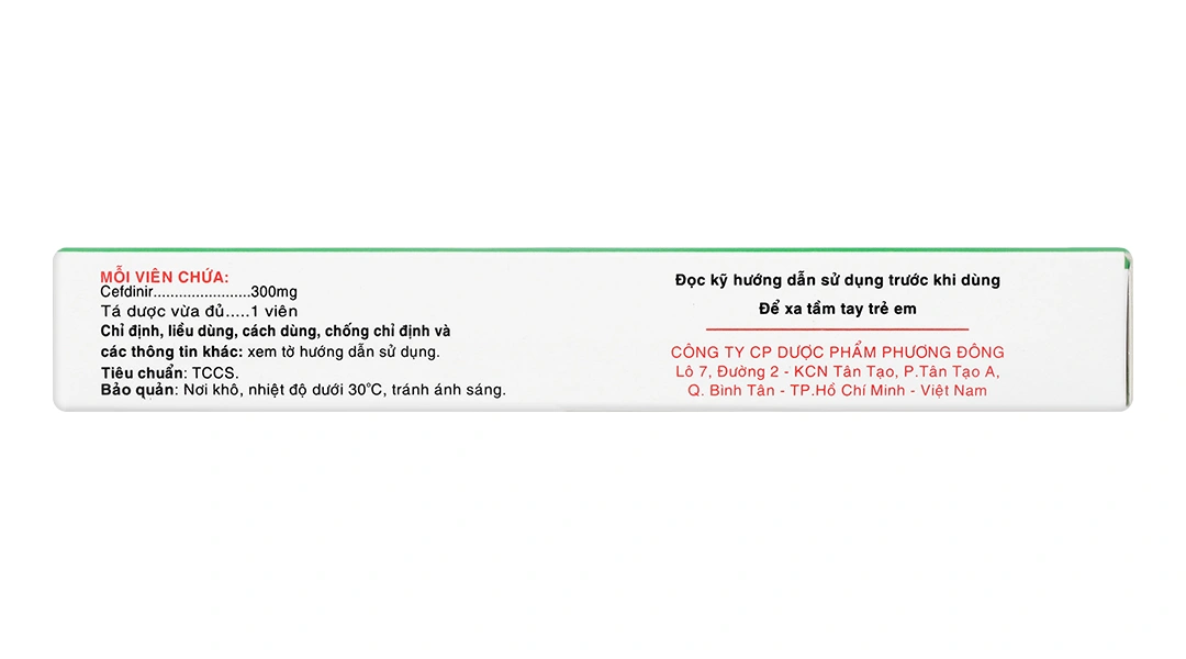 Smodir - DT 300mg trị nhiễm khuẩn (1 vỉ x 10 viên) - 3