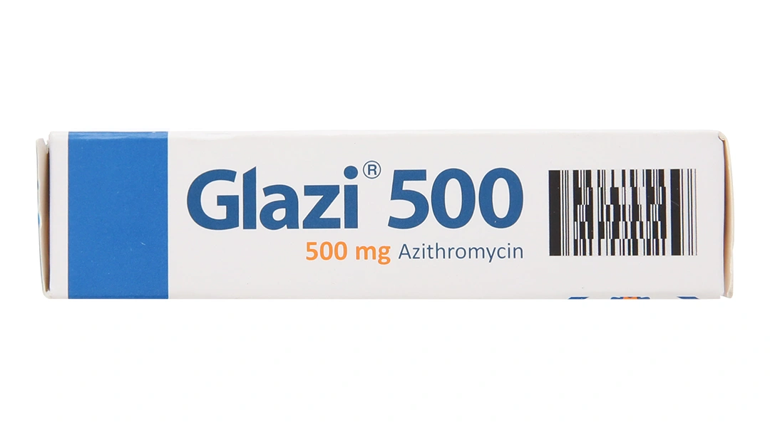 Glazi 500 trị nhiễm khuẩn (2 vỉ x 3 viên) - 4