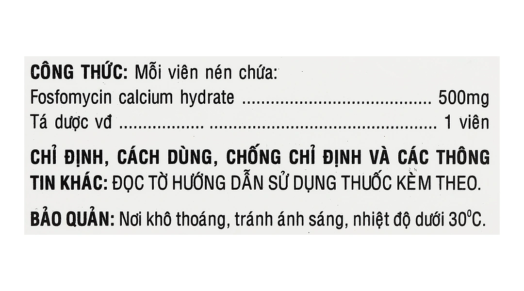 Usarmicin 500 trị nhiễm khuẩn tiết niệu (2 vỉ x 10 viên) - 4