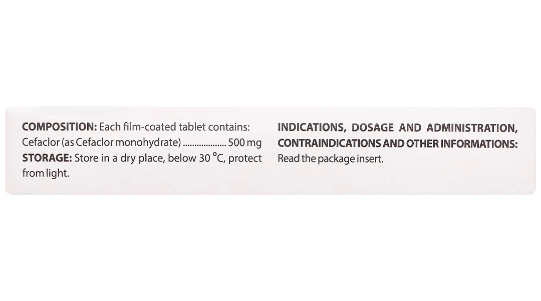 Doroclor 500mg điều trị nhiễm khuẩn (2 vỉ x 10 viên) - 3