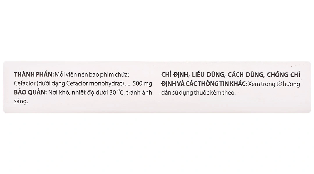 Doroclor 500mg điều trị nhiễm khuẩn (2 vỉ x 10 viên) - 4