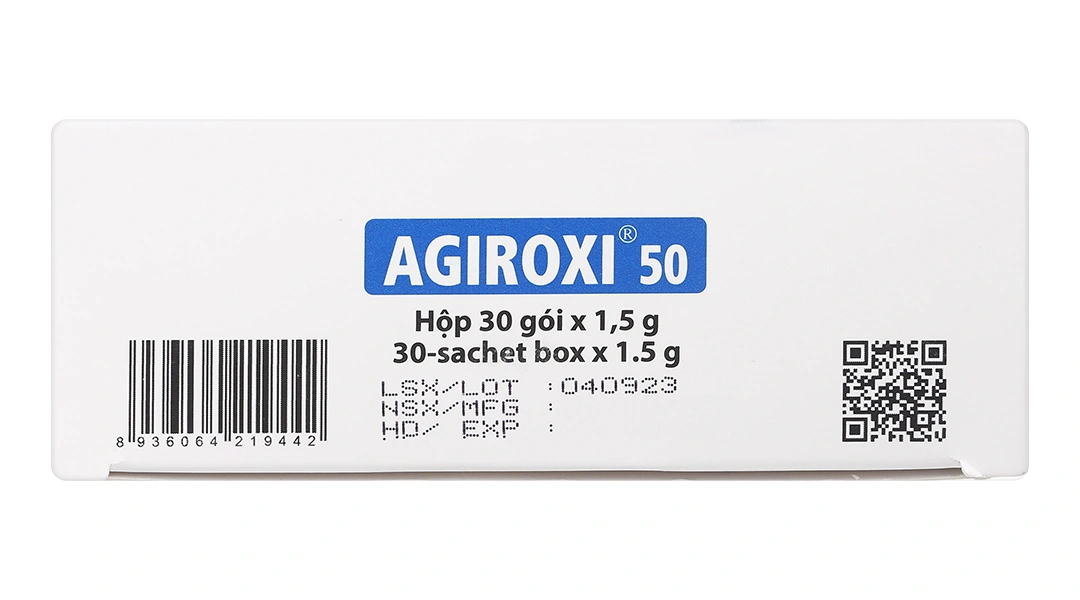 Thuốc bột Agiroxi 50 trị nhiễm khuẩn hô hấp, bệnh bạch hầu (30 gói x 1.5g) - 4