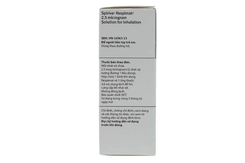 Dung dịch khí dung Spiriva Respimat 2.5mcg trị tắc nghẽn phổi mãn tính bình 30 liều - 14