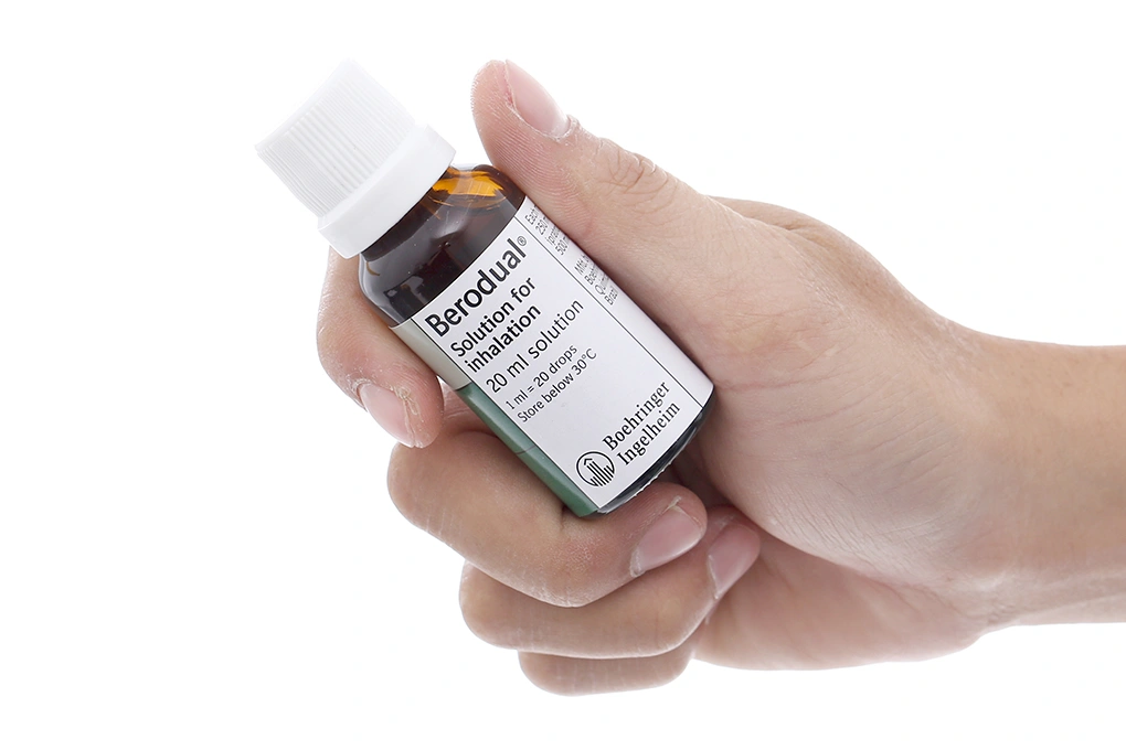 Dung dịch khí dung Berodual điều trị bệnh tắc nghẽn phổi mãn tính chai 20ml - 2