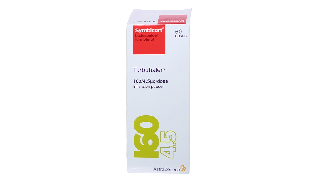 Bột hít phân liều Symbicort Turbuhaler 160/4.5mcg điều trị hen suyễn bình 60 liều hít - 1