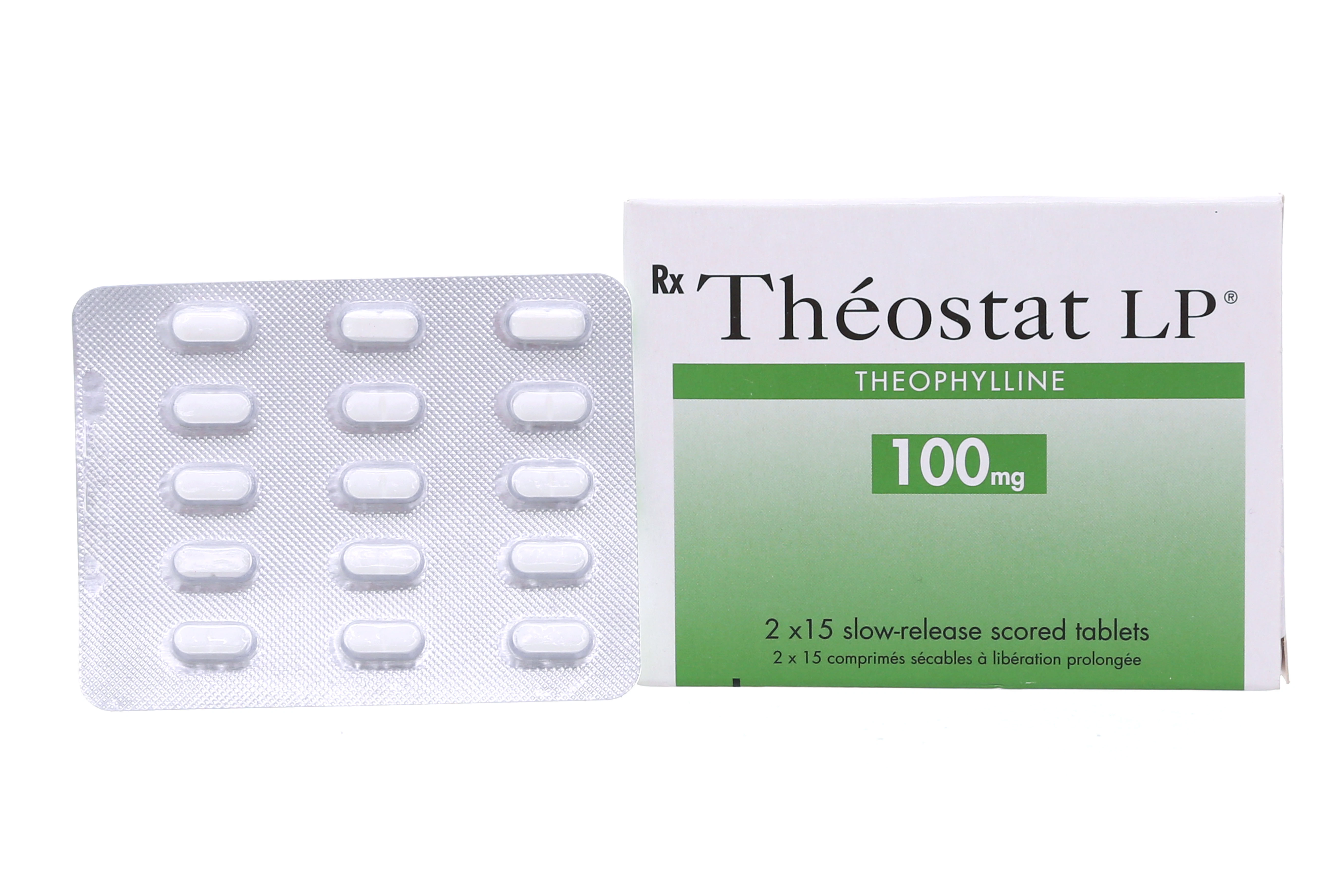 Théostat 100mg trị hen suyễn (2 vỉ x 15 viên) - 