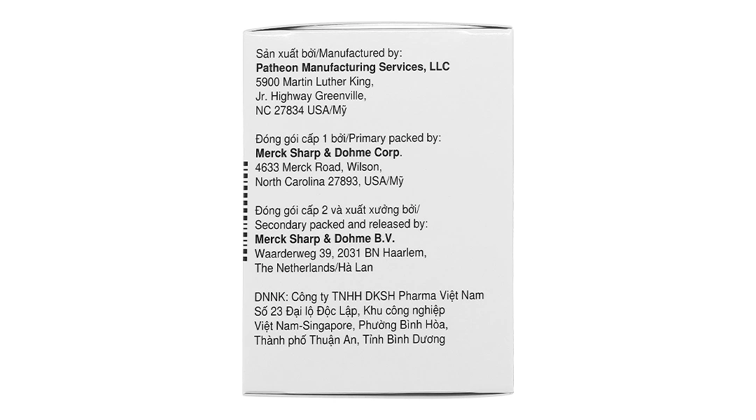 Thuốc cốm Singulair 4mg trị hen phế quản mạn tính (28 gói x 4mg) - 4