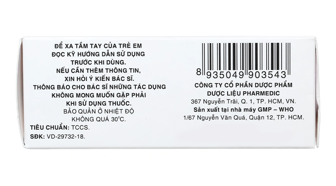Methorfar 15 trị ho khan, ho do kích ứng (10 vỉ x 10 viên) - 3