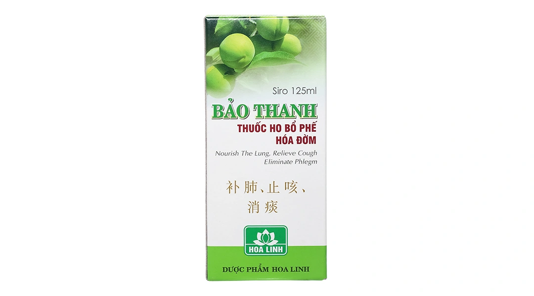 Siro Bảo Thanh trị ho, bổ phế chai 125ml - 2