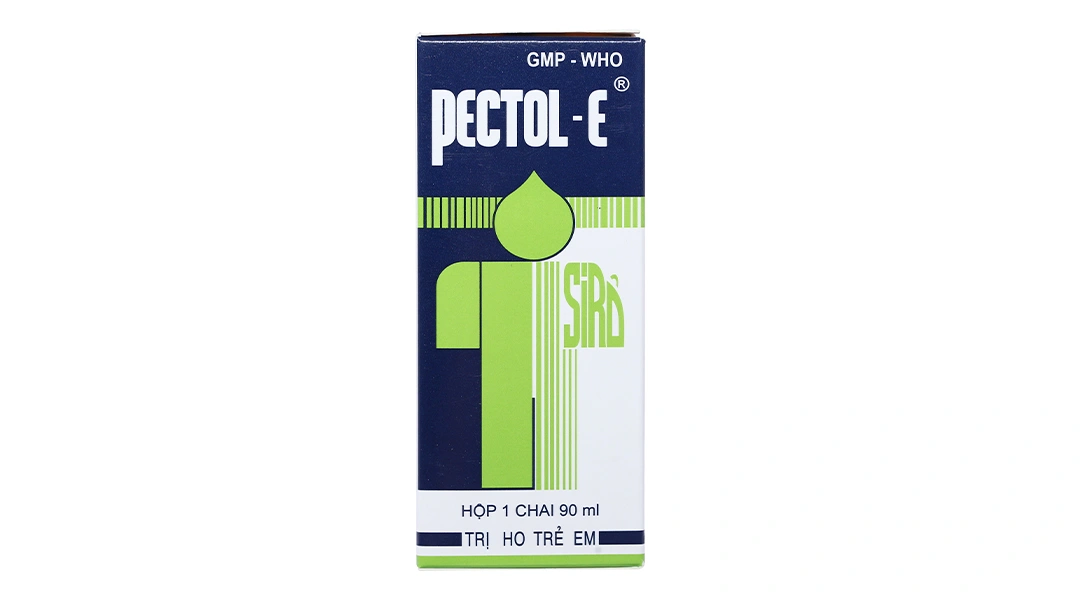 Siro Pectol-E trị ho, viêm phế quản chai 90ml - 2