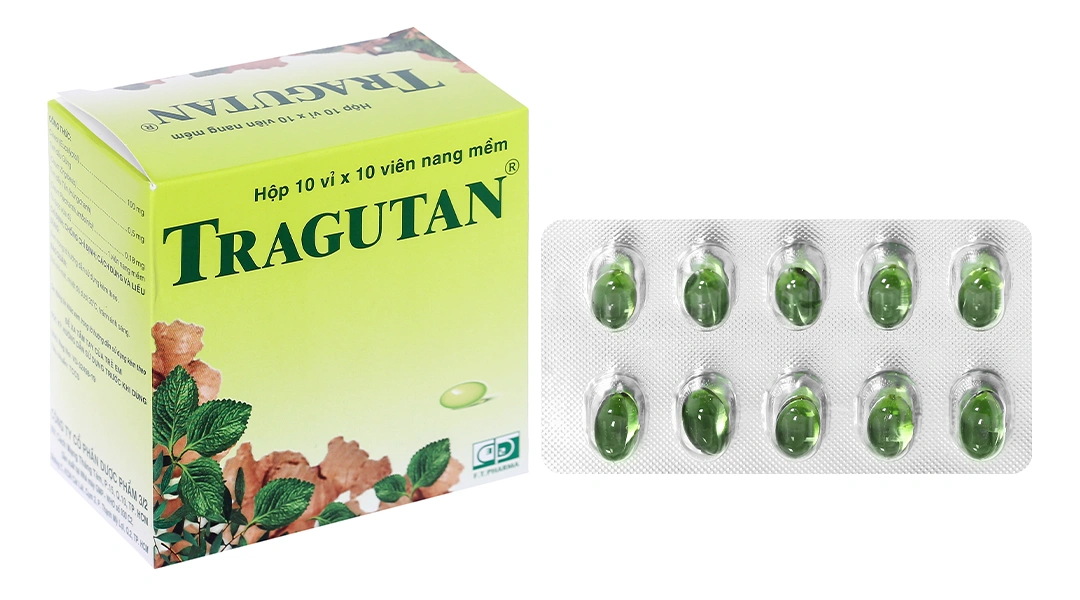 Tragutan sát khuẩn hô hấp, dịu cơn ho (10 vỉ x 10 viên) - 
