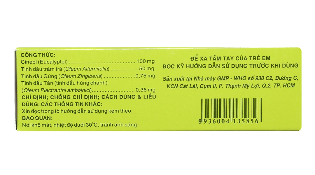Tragutan F trị ho do dị ứng, sát khuẩn hô hấp (3 vỉ x 10 viên) - 2