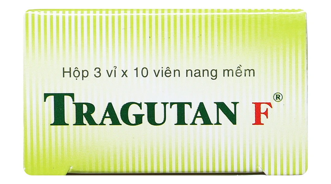 Tragutan F trị ho do dị ứng, sát khuẩn hô hấp (3 vỉ x 10 viên) - 4