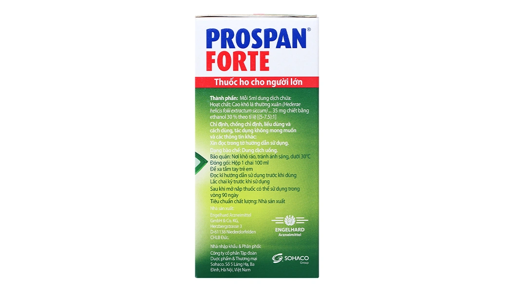 Siro Prospan Forte trị ho, viêm phế quản chai 100ml - 3