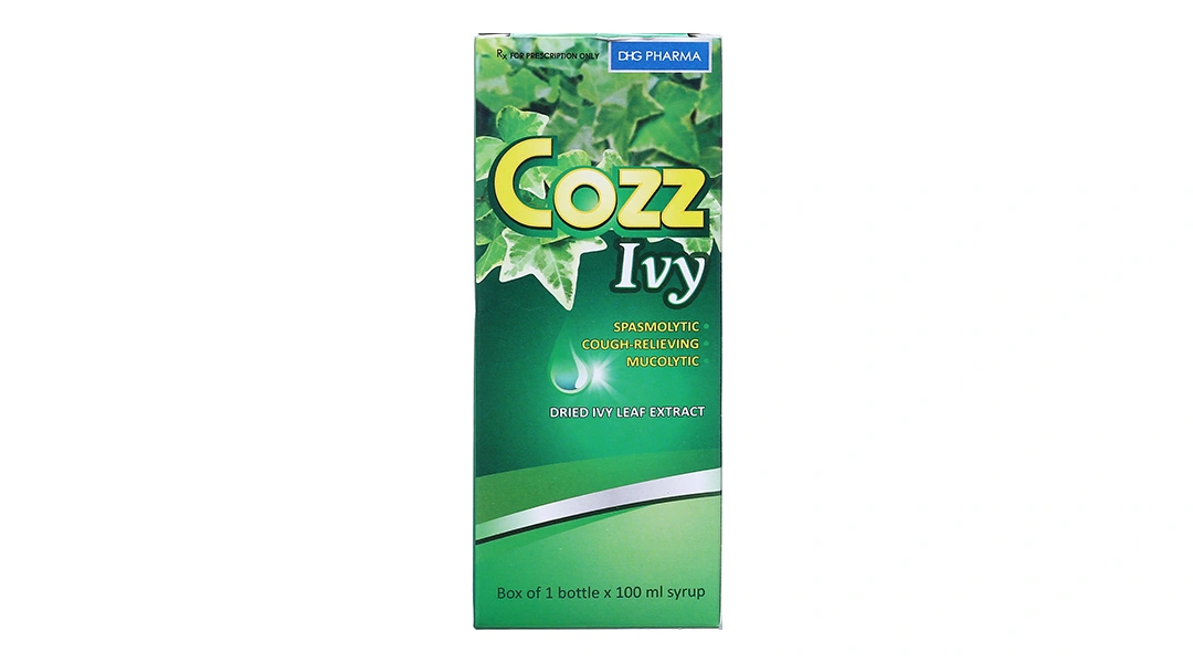 Siro Cozz Ivy trị viêm đường hô hấp chai 100ml - 1