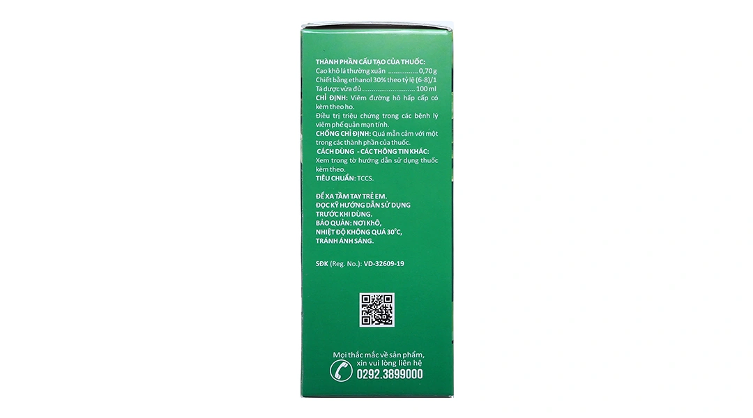 Siro Cozz Ivy trị viêm đường hô hấp chai 100ml - 2