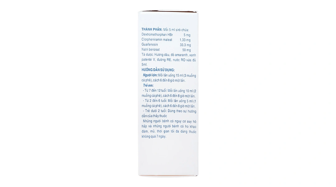 Siro Touxirup giảm ho do cảm lạnh, viêm phế quản, viêm mũi dị ứng (20 gói x 5ml) - 2