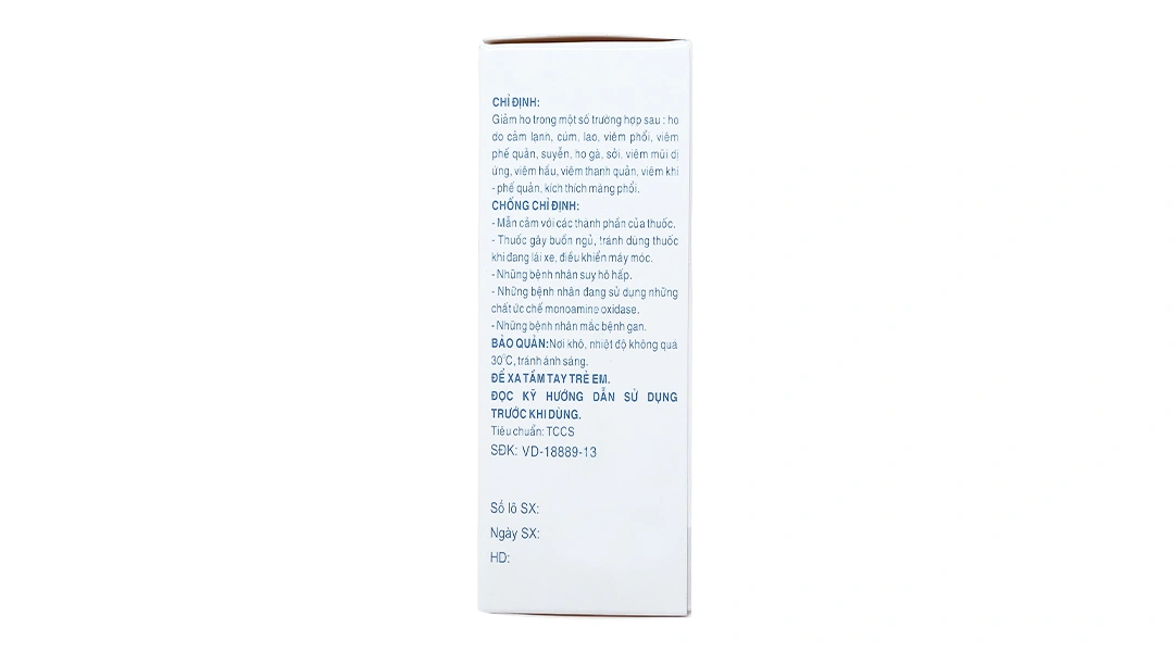 Siro Touxirup giảm ho do cảm lạnh, viêm phế quản, viêm mũi dị ứng (20 gói x 5ml) - 3