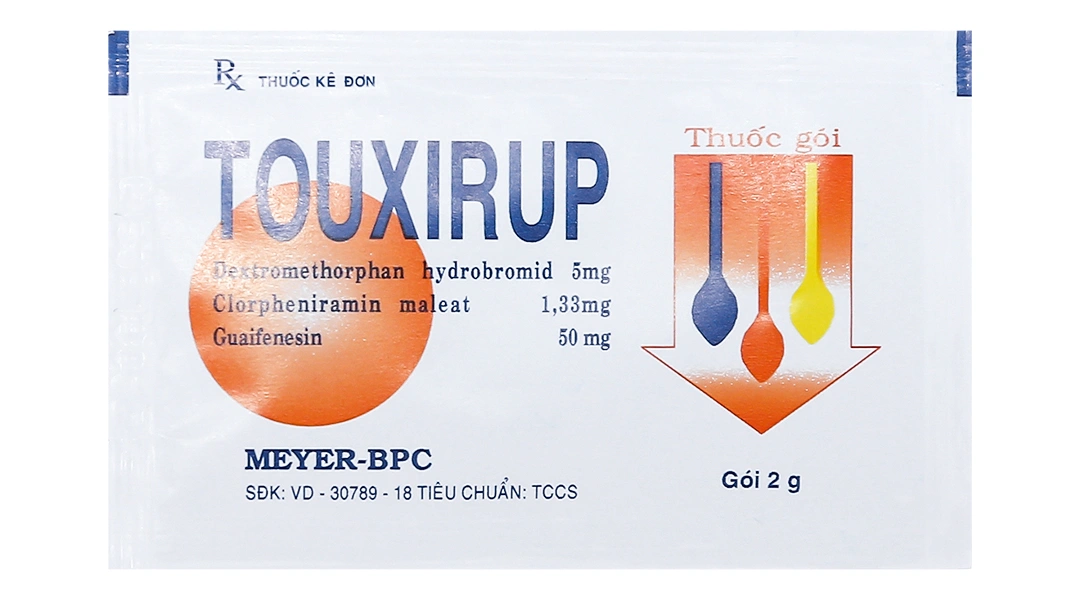 Thuốc bột Touxirup trị ho khan, ho do kích ứng (20 gói x 2g) - 6