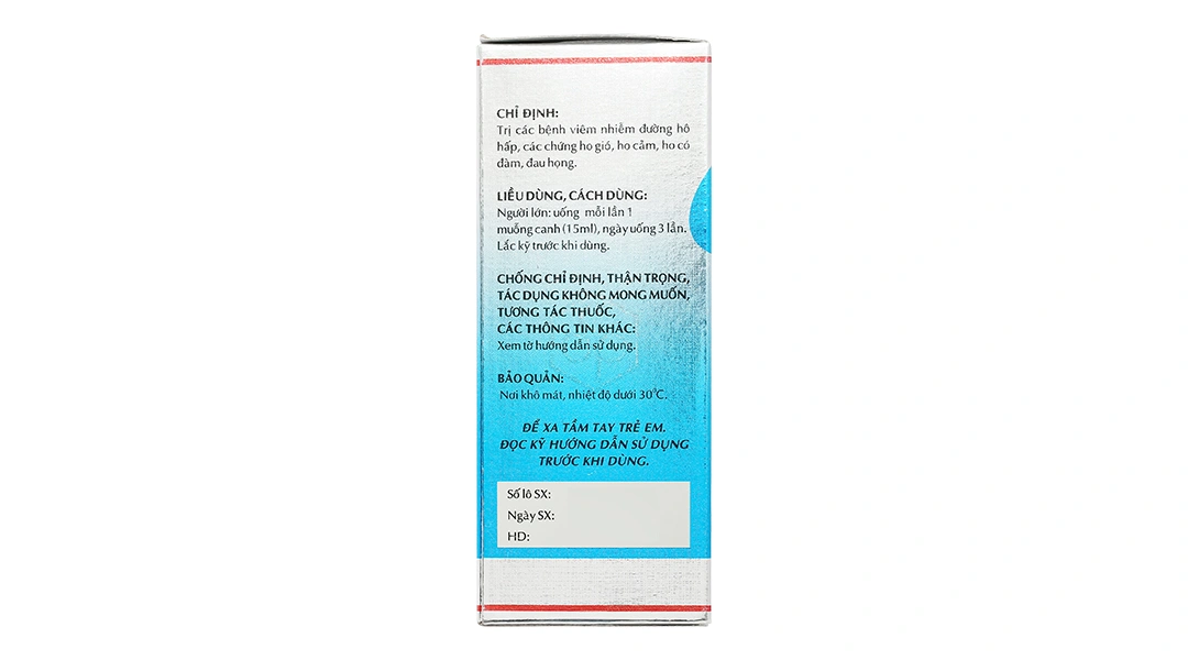 Thuốc ho người lớn OPC trị ho đàm, viêm nhiễm đường hô hấp chai 90ml - 2