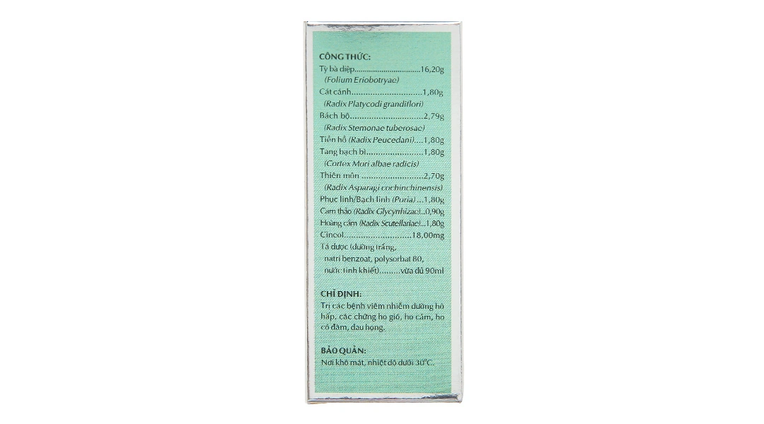 Thuốc ho trẻ em OPC trị các chứng ho, đau họng chai 90ml - 2