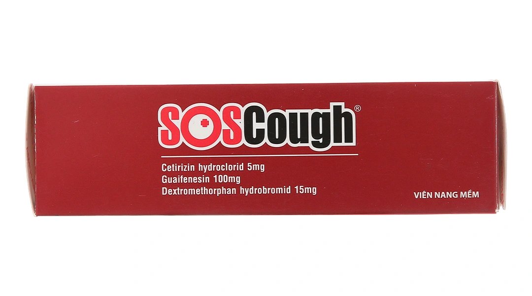 SOSCough trị ho khan, ho do kích ứng (3 vỉ x 10 viên) - 2