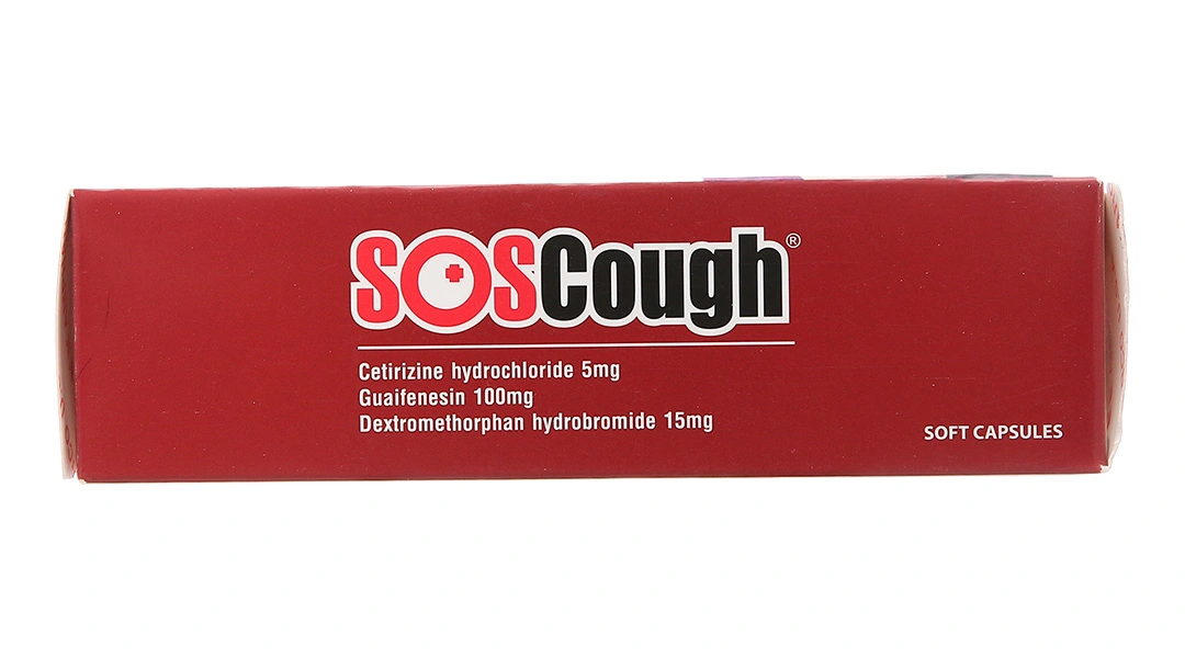 SOSCough trị ho khan, ho do kích ứng (3 vỉ x 10 viên) - 3