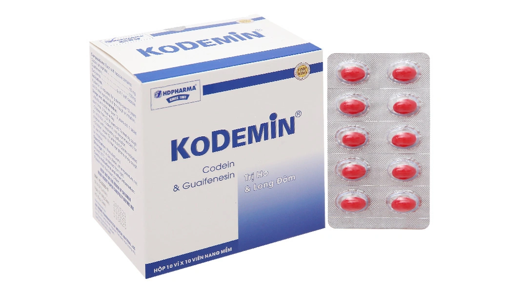 Kodemin trị ho khan, ho do kích ứng (6 vỉ x 10 viên) - 4
