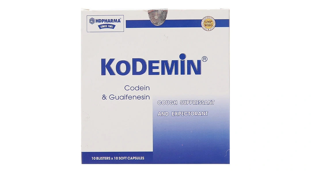 Kodemin trị ho khan, ho do kích ứng (6 vỉ x 10 viên) - 5